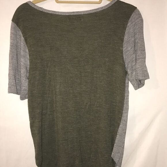 Women’s Madewell Loose Top size small Green & Gray - Picture 5 of 5